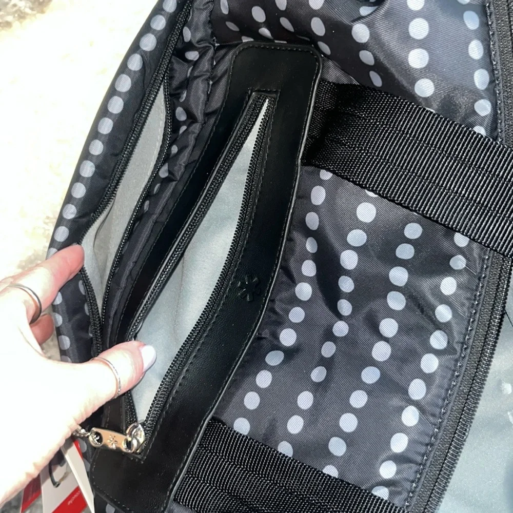 Skip Hop Riverside Ultra Light Diaper Satchel Bag in Cute Polka Dot Design